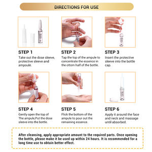 Meilleurs produits de soins de la peau Anti-âge collagène <span class=keywords><strong>microneedling</strong></span> ampoule sérum/vitamine c sérum pour le visage produits de soins de la peau - Product Image 6