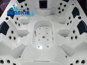 Moderna Vasca Idromassaggio Esterna Autoportante per Famiglia, Massaggio Sensuale, Spa per 8 Persone - Product Image 5