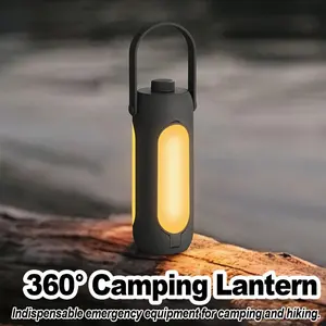 Linterna de Camping con 3 Colores, Recargable por USB, Luz LED de Emergencia para Camping, Regulable, Linterna de Senderismo, Banco de Energía para Exteriores - Product Image 2