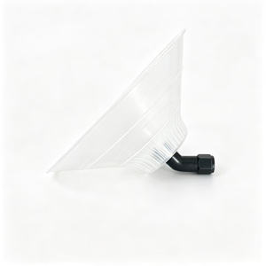 Buse réglable transparente pour pare-brise, filetage M14 1.5, en PP, pour pulvérisation agricole, application de pesticides, double usage DC pour jardinage - Product Image 1