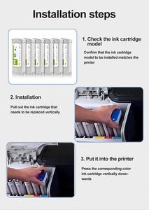 680ML 83 Designjet UV Pigment Ink Cartridge for HP DesignJet 5000 5000PC 5500 5500ps UV <b>Printer</b> Full Technical Support - Product Image 6