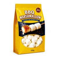 Marshmallows Halal pour Barbecue, Vente en Gros, Rôtissables au Feu de Camp, pour Fêtes au Feu de Camp, Confiserie