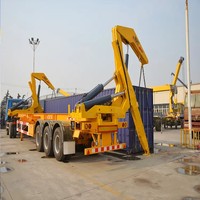 Chine 40ft conteneur côté chargeur camion nouveau MQH37A 37 tonnes 37ton conteneur télescopique camion monté grue bas prix à vendre