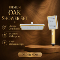 Pommeau de douche à main au design moderne, finition chromée, garantie 2 ans, nouveau modèle, haute qualité, prix attractif