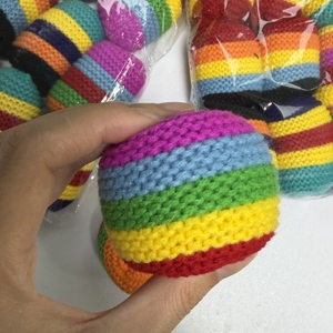 Nuevo Juego de 24 Sacos de Arena Tejidos a Mano, de Hilo de Lana Suave, Sacos de Arena de Fútbol, Sacos para Patinar, Sacos para Hacer Trabajar el Pie, Pelotas para Hacer Malabares - Product Image 2