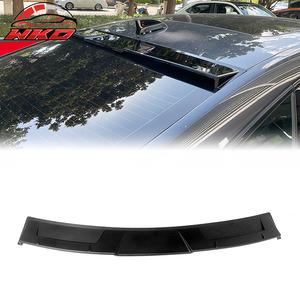 Convient pour Honda Accord 11e génération 2023-2026, style IKON, becquet de toit noir mat - Product Image 1