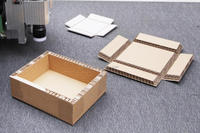 Máquina de Corte de Cartón CNC Ruizhou, Máquina de Corte de Muestras de Cajas de Regalo, Máquinas de Corte y Hendido para Cajas