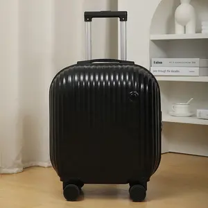 Оптовая продажа, чемодан для самолета, 18 дюймов, маленькая тележка для путешествий, чемодан с комбинированным замком, сумки для ручной клади