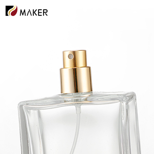 Thời trang sang trọng phun bơm thẩm mỹ Parfum Nước hoa chai 30ml 50 <span class=keywords><strong>ml</strong></span> 100ml Rỗng 50 <span class=keywords><strong>ml</strong></span> bơm lại vuông chai nước hoa thủy tinh - Product Image 3