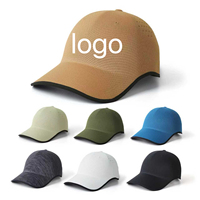 Nueva Gorra de Béisbol de Ala Delgada con Visera Larga, Gorra de Camionero Unisex de Poliéster con Logotipo Personalizado