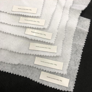 Rouleaux de <span class=keywords><strong>tissu</strong></span> d'entoilage tissé 100 % polyester à chaudement vendus, avec fonction adhésive thermocollante, type voile - Product Image 1