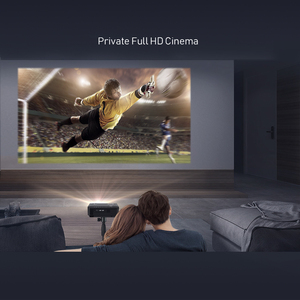 Projecteur LED WIFI Byintek K18 Basic 1080P, <span class=keywords><strong>Mini</strong></span> Vidéoprojecteur Full HD pour la Maison, Projecteur PC (40 USD de plus pour la version intelligente) - Product Image 5