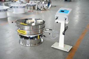 Chenqi tùy chỉnh lưới siêu âm rung màn hình 40-600 lưới có thể điều chỉnh bột mịn siêu rung sàng - Product Image 3