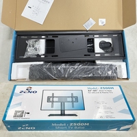 Soporte de TV de Plasma para Escritorio, Ajustable en Altura, para Televisores de 26-65 Pulgadas, para Sala de Estar