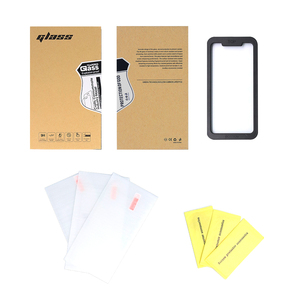 Protector de Pantalla de Vidrio Templado 2.5D 9H, HD Transparente, Antiarañazos, Cobertura Total, para <span class=keywords><strong>iPhone</strong></span> 11 12 13 14 Pro Max Mini, Fácil de Instalar - Product Image 5