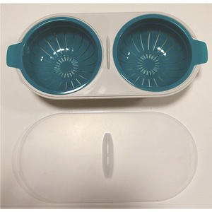 En gros, ustensiles de cuisine en plastique de qualité alimentaire pour la maison : batteurs pour micro-ondes, récipients de cuisson, cuiseur vapeur double bol, ensemble de cuisson vapeur pour la cuisine et ustensiles de cuisson pour fours - Product Image 4