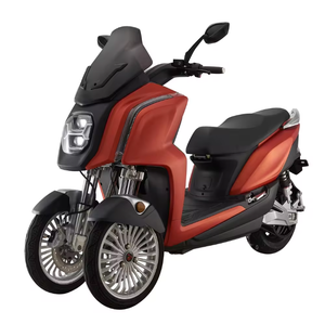 Motocicleta de 3 Ruedas con Motor Central de 3000W, Scooter Eléctrico para Adultos, Motocicleta de Calle de Alta Velocidad para Adultos - Product Image 4