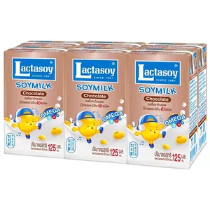 Lactasoy Thailand imported protein milk 125ml sugar-free original drink leisure drinks soy nutritious milk