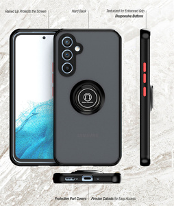 Per <span class=keywords><strong>Samsung</strong></span> A54 A50 A30S A50S A53 A56 A55 A51 A56 A52 4G/5G porta anelli magnetici opachi traslucidi custodie per telefono - Product Image 3