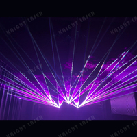 Projecteur Laser Cube Knight 2W pour Spectacles de Danse de Mariage, Animation Scénique, DJ et Clubs
