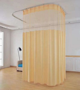 Tenda ospedaliera In pronto soccorso Tenda In maglia cubica di colore blu scuro viola <span class=keywords><strong>rosa</strong></span> Beige ignifuga - Product Image 5