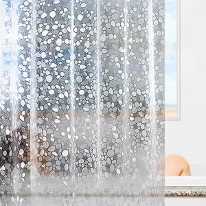 Moderne 3D galets salle de bain rideau de <span class=keywords><strong>douche</strong></span> doublure robuste PEVA étanche clair cabine de <span class=keywords><strong>douche</strong></span> - Product Image 5