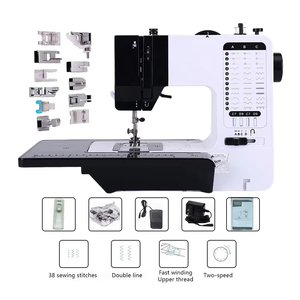 High Quality Mini <b>Portable</b> Household <b>Sewing</b> <b>Machine</b> <b>Sewing</b> Equipment With 3 Replaceable Presser Feet - Product Image 1