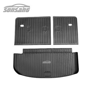 Alfombrillas de coche SONSANG TPE para alfombrillas de coche de 4 piezas <span class=keywords><strong>KIA</strong></span> teluride - Product Image 2