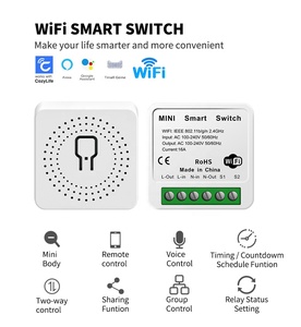 स्मार्ट स्विच के लिए गिएट मिनी वाईफ़ाई 16a एक diy लाइट स्विच वायरलेस कंट्रोल स्मार्ट होम के साथ वायरलेस कंट्रोल स्मार्ट होम - Product Image 3