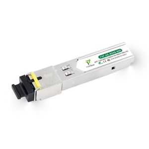 Module SFP 1.25G BIDI 80km 1490nm/1550nm Simplex LC/<span class=keywords><strong>SC</strong></span> DDM SMF Transceiver Optique Fibre pour Réseaux Ethernet - Product Image 2