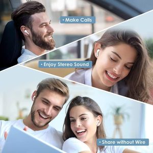 High Quality Wireless Stereo In-Ear Headset 6.0 ANC Noise Cancelling TWS Earbuds Gaming Air Buds Earphones - Product Image 4