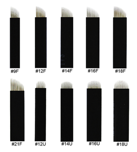 <span class=keywords><strong>Agujas</strong></span> desechables para microcuchillas de <span class=keywords><strong>Microblading</strong></span>, para maquillaje permanente <span class=keywords><strong>Nano</strong></span>, 18U, 3 colores, venta al por mayor, OEM 2022 - Product Image 4