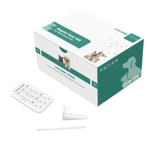 Kit de test rapide CPV CCV Giardia Ag, kit de diagnostic combiné 3 en 1 pour le parvovirus canin, le coronavirus et la giardia, pour usage vétérinaire chez le chien - Product Image 1