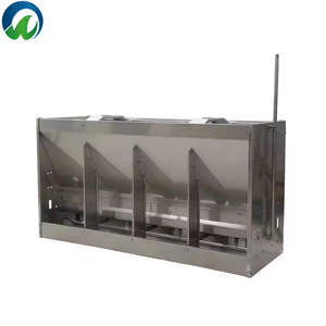 Mangiatoia automatica per svezzatore di suini con bevitore di capezzoli per alimentatori di animali - Product Image 3