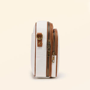 2025 nuevo bolso cruzado Vintage de moda para mujer con cierre de cremallera bolso ligero impermeable de cuero PU para mujer - Product Image 5