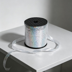 Party Love Round Shape Design Cinta Silver Lentejuela 450M Party Wall Decorations - Product Image 4