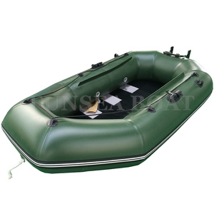 Markdown <strong>Sale</strong> <strong>PVC</strong> Inflatable Fishing <strong>Pontoon</strong> Dingy with Engine Rubber Boat with Motor for Surfing and Water Activities - Product Image 2