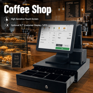 Registratore di Cassa POS con Schermo Touch da 15 Pollici, Sistema di Ordinazione per Negozi al Dettaglio, Terminale POS Windows 11 a Prezzo di Fabbrica - Product Image 1