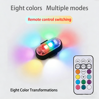 Interface de charge USB, lumières stroboscopiques RGB sans fil, état neuf, lumières LED pour motos, avions, hélicoptères