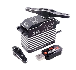 Servo Digital AGFRC 2S con Engranajes de Acero, 0.082 Segundos, 78 KG de Torque, Resistente al Agua IP67, para Autos/Barcos 1/<span class=keywords><strong>5</strong></span>, en Oferta - Product Image 1