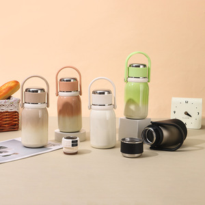 Gradient Portable <b>Thermos</b> Cup 316 Stainless Steel Large Capacity Travel Outdoor Hiking Sports Water <b>Bottle</b> - Product Image 4
