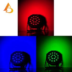 Iluminación LED OEM ODM UV RGB 3 en 1, 18 Piezas de 3W, Mini Luces LED para Discoteca con Control DMX - Product Image 5