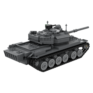 GoldMoc MOC-185070 Centurion <strong>Mk</strong>. 5/1 Dark Bluish Gray Military Army Main Battle tank Building Blocks <strong>Toys</strong> - Product Image 2