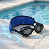 Protège-sangle de masque de plongée en néoprène imprimé, protège-cheveux souple, protection de sangle de tête pour la natation et la plongée avec tuba, vente en gros