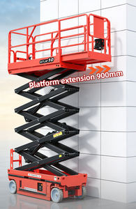 Plataforma Elevadora de Tijera Eléctrica de 4M 6M 8M 10M 12M 14M para Almacén, 220V 380V, Remolcable, Plataforma de Trabajo Aérea Portátil, Elevador Hidráulico de Tijera - Product Image 3