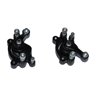 Étriers <span class=keywords><strong>de</strong></span> <span class=keywords><strong>frein</strong></span> à disque gauche + droit pour 2 temps 47cc 49cc Mini vélo <span class=keywords><strong>de</strong></span> poche chinois Dirt Kids ATV Quad Goped Scooter électrique Go Ka - Product Image 4