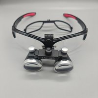 Mincin MC-X6 3.5X Dental Loupes Binocular Magnifying Glass Medical Magnifier Coated Optical Lens Clip Dentist Surgical Use