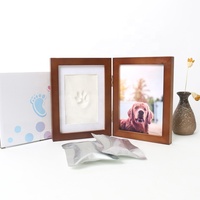Pour les amoureux des animaux de compagnie, empreinte de patte en argile, bricolage, Kit de souvenirs pour chiens ou chats, ornement de noël, décoration de maison de vacances