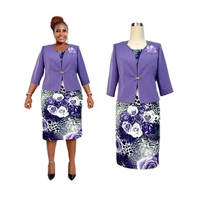 Conjuntos de Chaqueta y Vestido para Mujer al por Mayor, Ropa de Boutique para Mujer, Tallas Grandes - Product Image 3