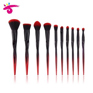 En kaliteli sevgililer hediye keçi saç kırmızı Flamingo seyahat güzellik lüks makyaj fırçası - Product Image 2